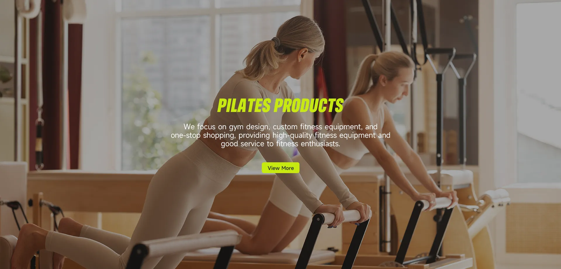 Pilates সরঞ্জাম কারখানা
