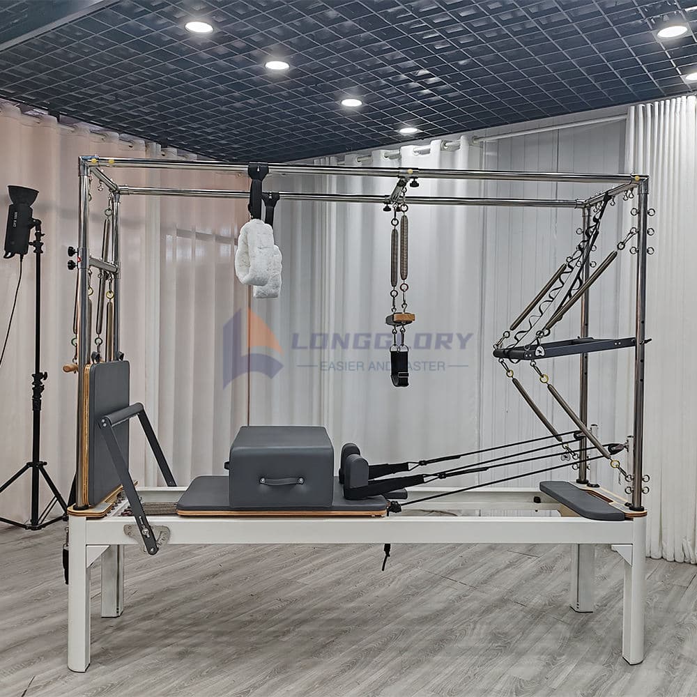 অ্যালুমিনিয়াম থ্রি ইন ওয়ান পাইলেটস ক্যাডিলাক রিফর্মার