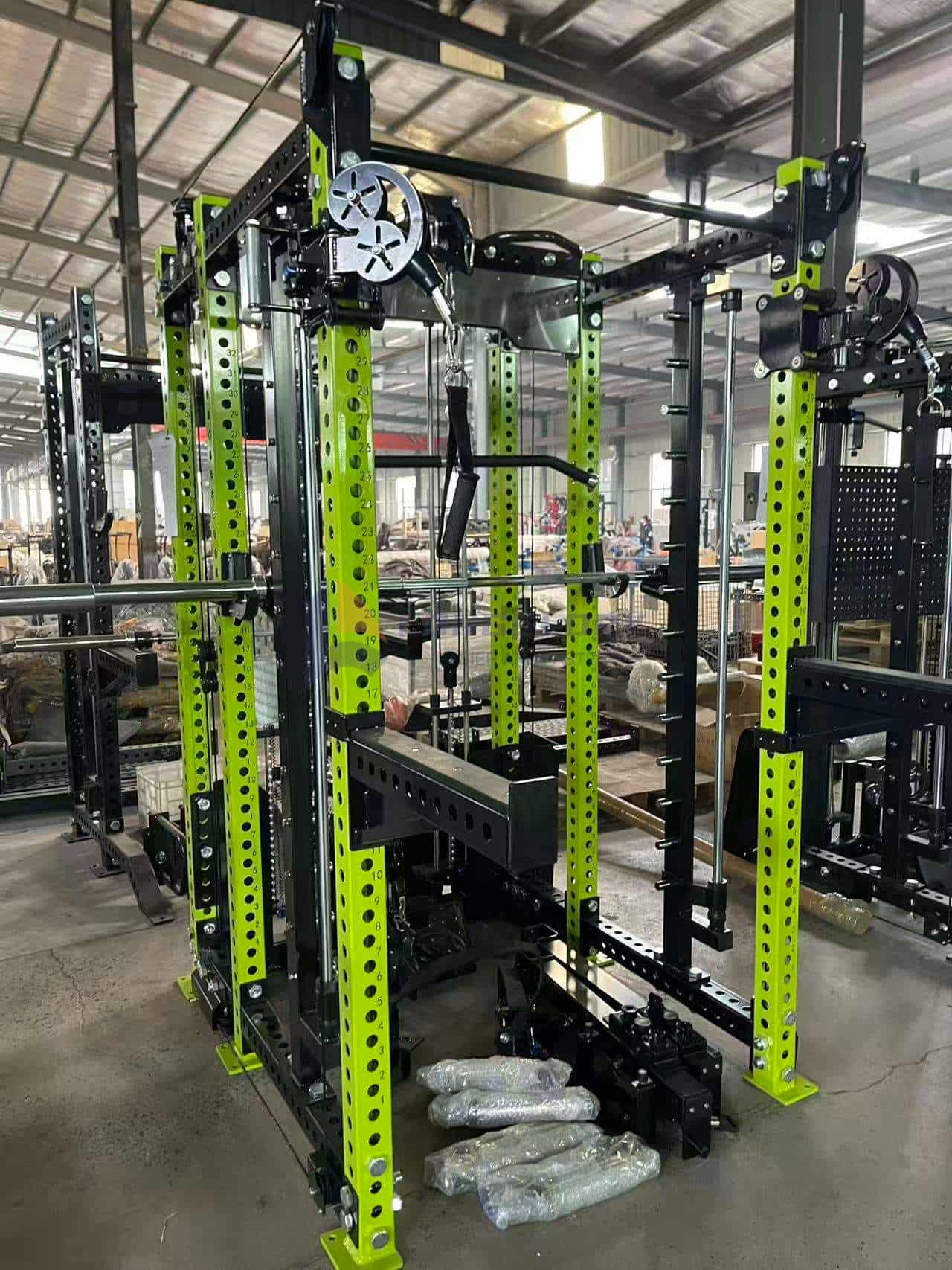 মাল্টি ফাংশনাল প্রশিক্ষক স্মিথ স্কোয়াট র্যাক